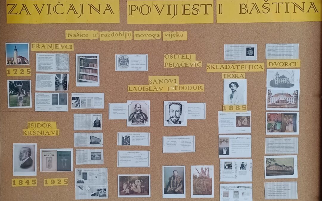 AKTIVNOSTI U SKLOPU PROJEKTA ZAVIČAJNA POVIJEST I BAŠTINA