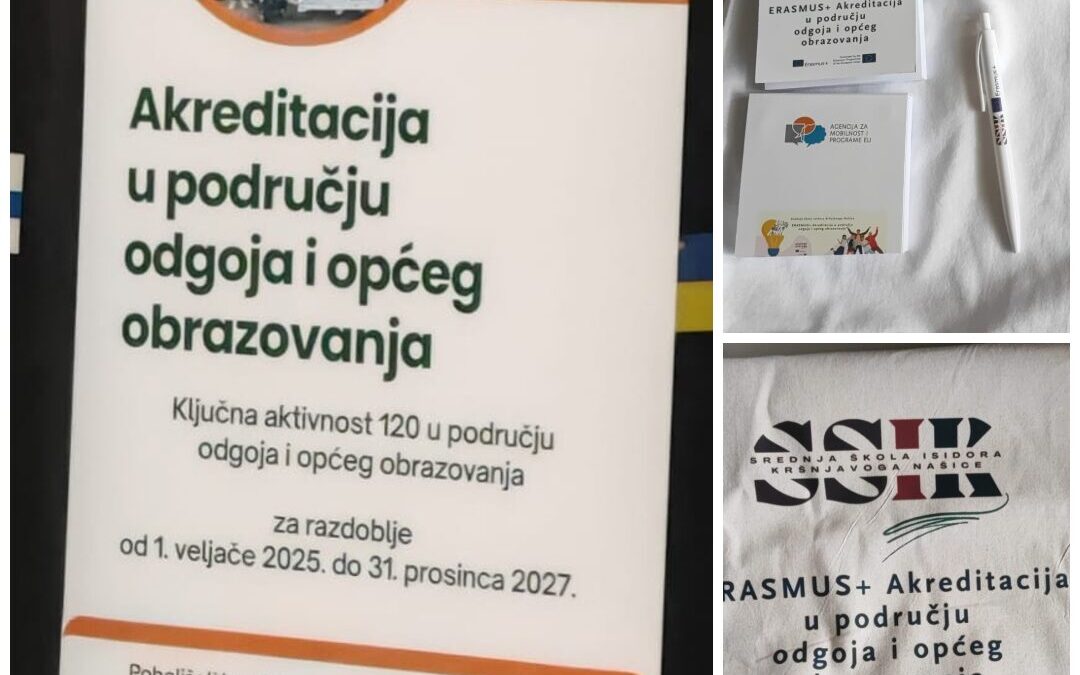 Svečano obilježen početak provedbe Erasmus+ akreditacije u području odgoja i općeg obrazovanja (KA120)