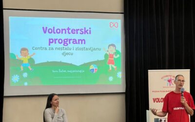 Susret volontera Školskog volonterskog kluba Otvoreno srce s voditeljicom Centra za nestalu i zlostavljanu djecu u Našicama