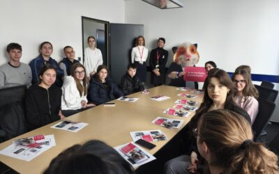 Posjet učenika 1.ek Addiko banci u Našicama