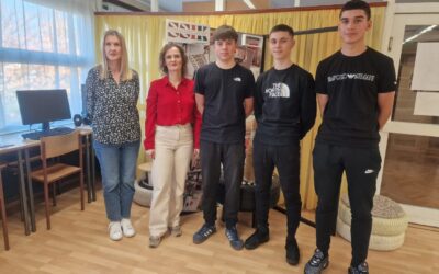 Učenici 2. razreda tehničara za računalstvo na Milenijskom natjecanju iz kreativne industrije