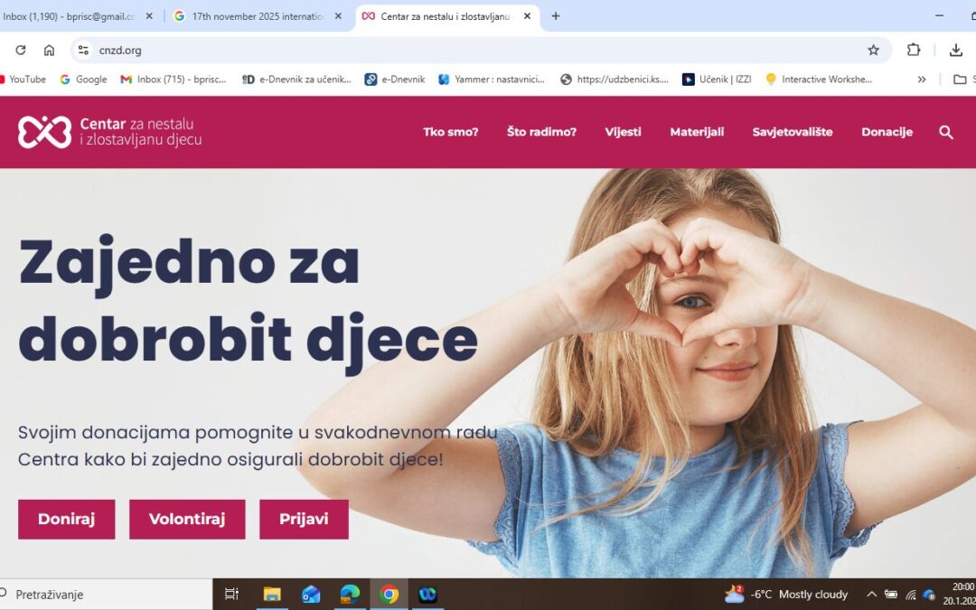 EPAS ekipa SŠIK u suradnji sa Centrom Europe Direct Osijek, Centrom za nestalu i zlostavljanu djecu Osijek i Info Centrom za mlade Osijek
