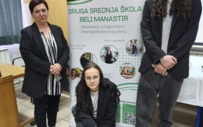 Sudjelovanje na međužupanijskom natjecanju WorldSkills Croatia –  disciplina Poduzetništvo