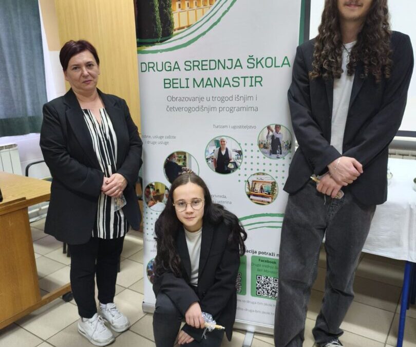 Sudjelovanje na međužupanijskom natjecanju WorldSkills Croatia –  disciplina Poduzetništvo