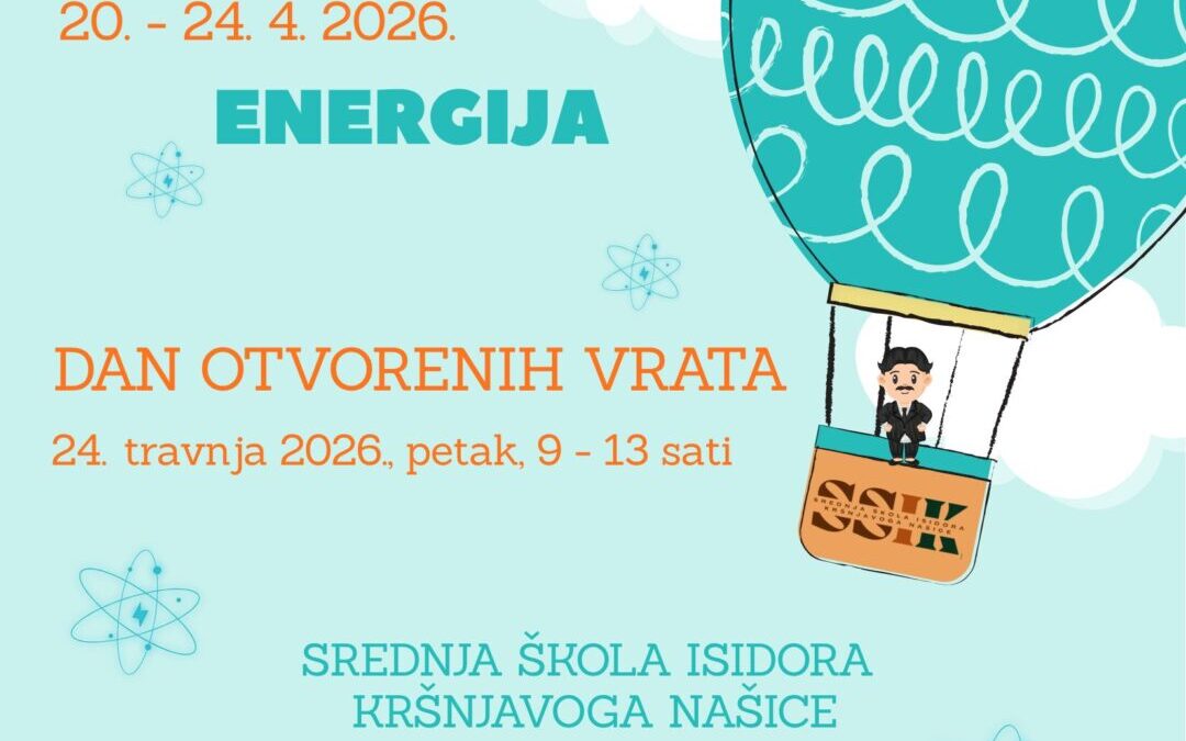 NAJAVA – Festival znanosti / Tjedan kreativnosti te Dan otvorenih vrata